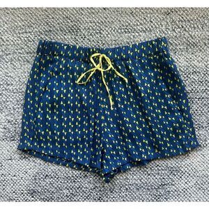 ZARA Print Drawstring Shorts SMALL